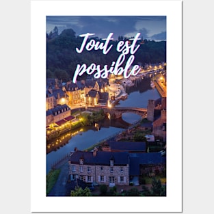 Anything is possible - French Themed Gifts Posters and Art